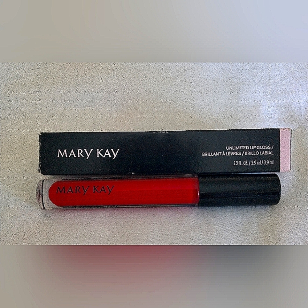 Mary Kay Unlimited Lip Gloss  NEW "ICONIC RED"